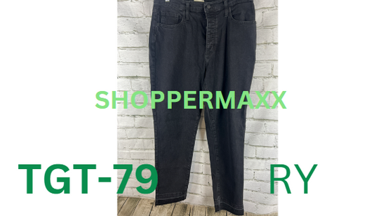 Women's High-Rise 90's Slim Jeans - Universal Thread, Color- Black, 12 Long