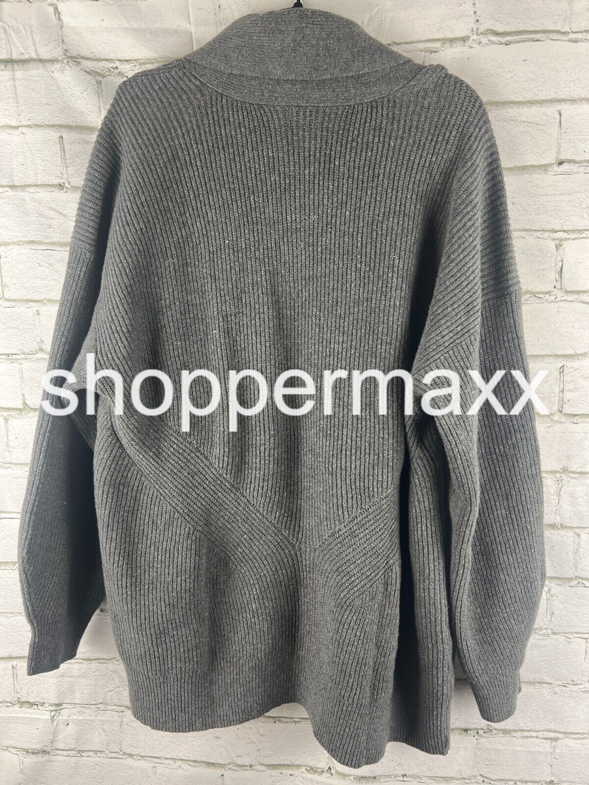 Women's Open Layering Cardigan - A New Day, Dark Gray, Size- XL