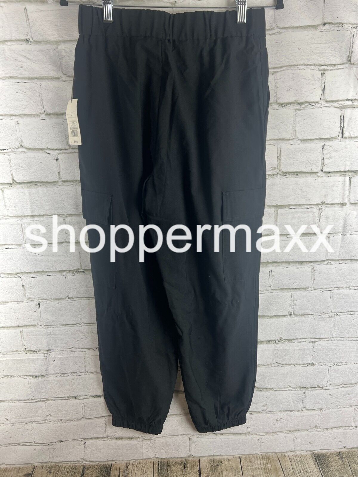 Women's High-Rise Ankle Jogger Pants - A New Day, Color- Black, Size- 6