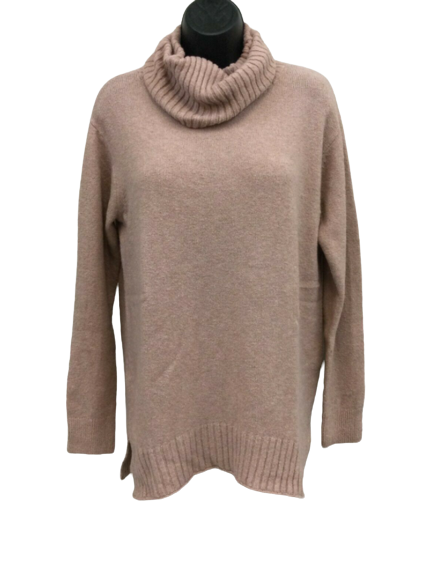 Bp. Longline Turtleneck Sweater - Women's Size XS/S/M, Pink Adobe NEW