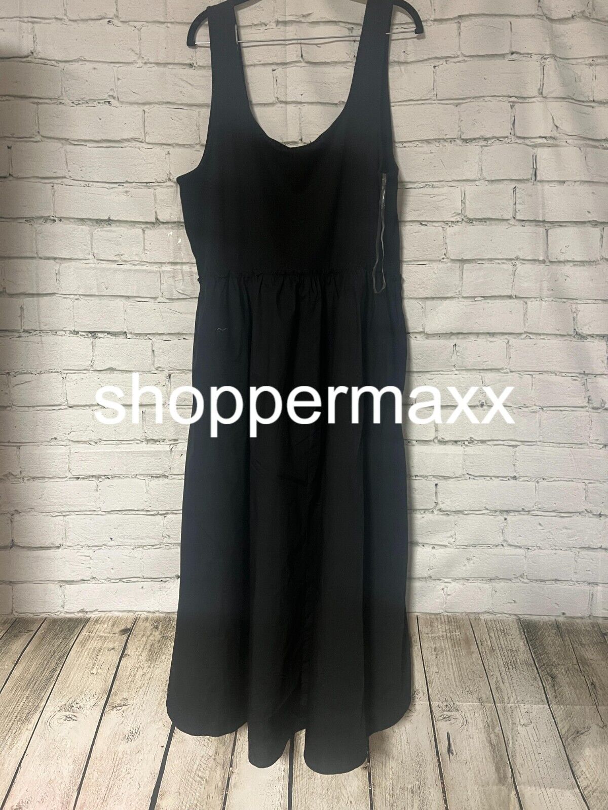 Women's Asymmetrical Midi Ballet Dress - A New Day, Black, Size 2X