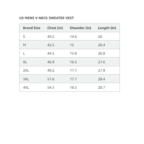 zhilifs Men's V-Neck Knitted Pullover Knitwear Vest  Sweater Tops, Chocolate, S