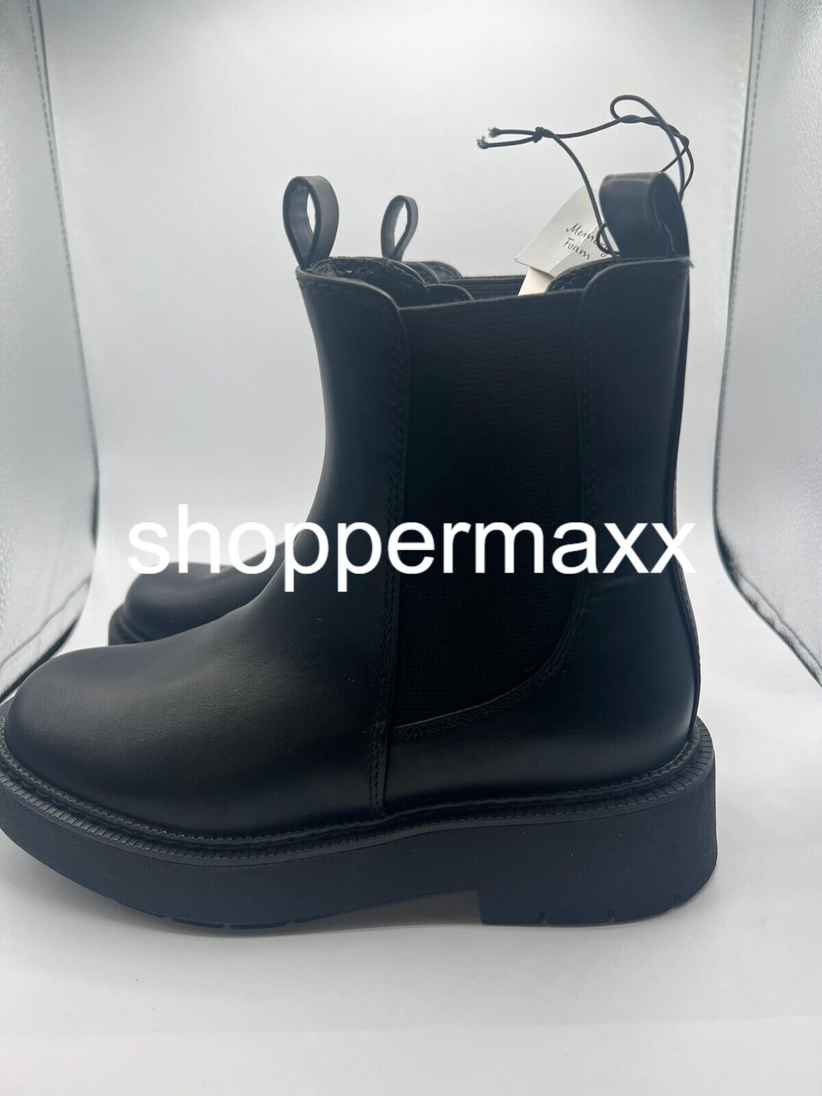 WOMEN'S DEMI CHELSEA BOOTS - A NEW DAY, BLACK, SIZE 6
