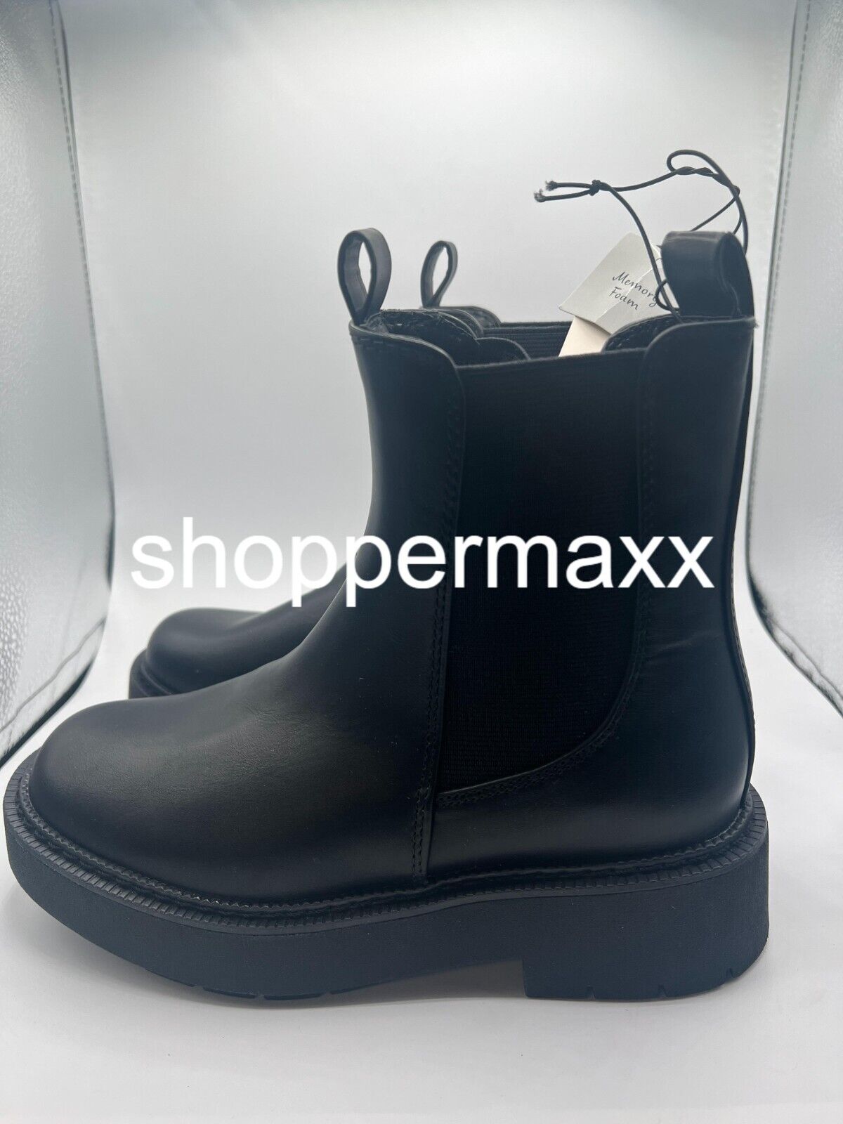 WOMEN'S DEMI CHELSEA BOOTS - A NEW DAY, BLACK, SIZE 6