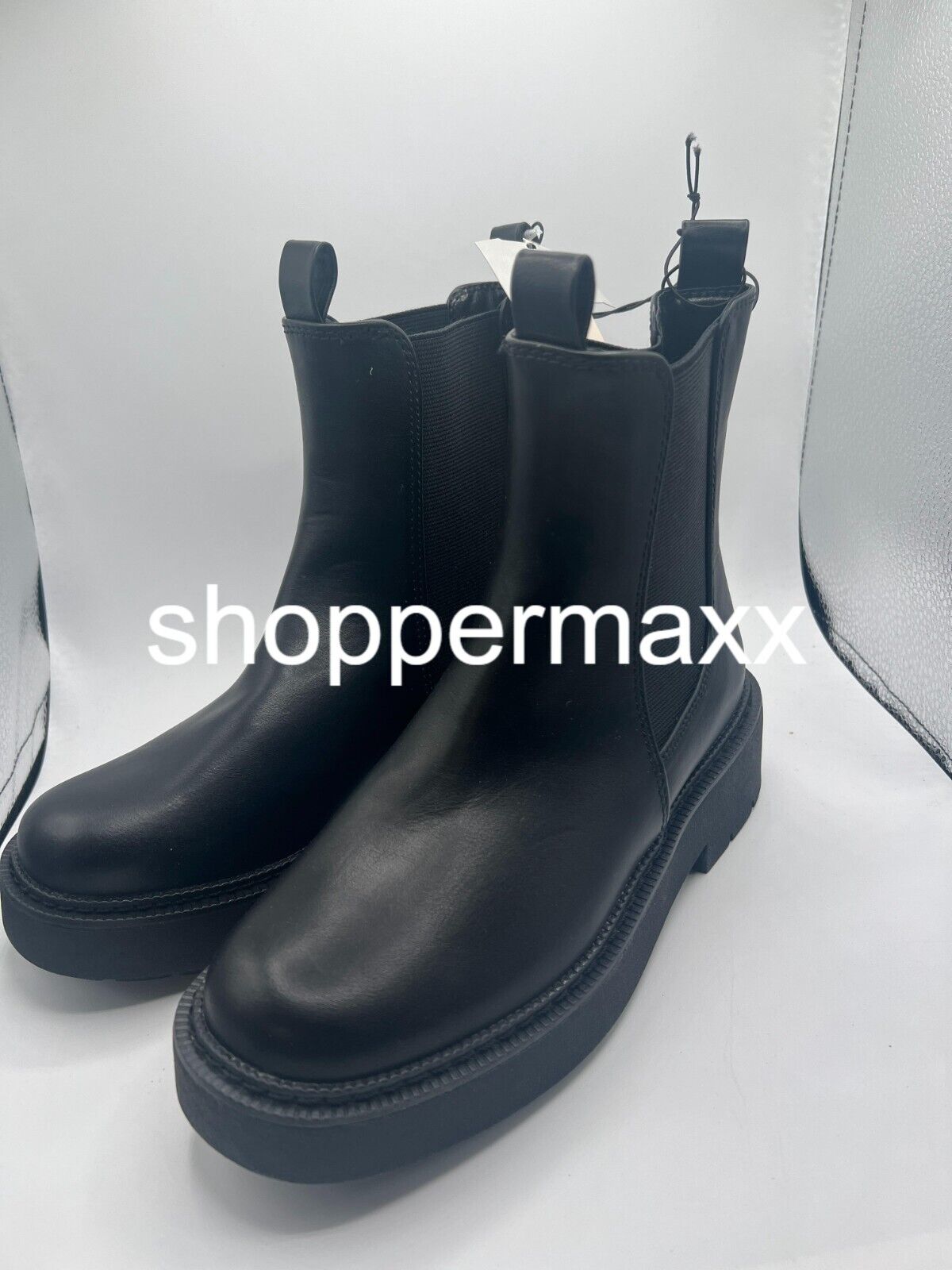 WOMEN'S DEMI CHELSEA BOOTS - A NEW DAY, BLACK, SIZE 6