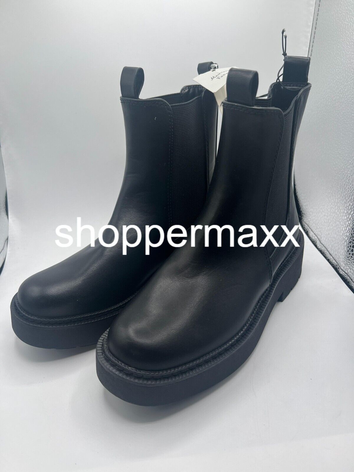 WOMEN'S DEMI CHELSEA BOOTS - A NEW DAY, BLACK, SIZE 6