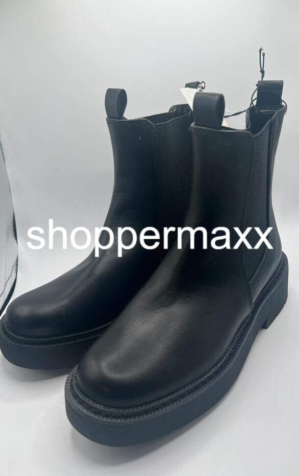WOMEN'S DEMI CHELSEA BOOTS - A NEW DAY, BLACK, SIZE 6