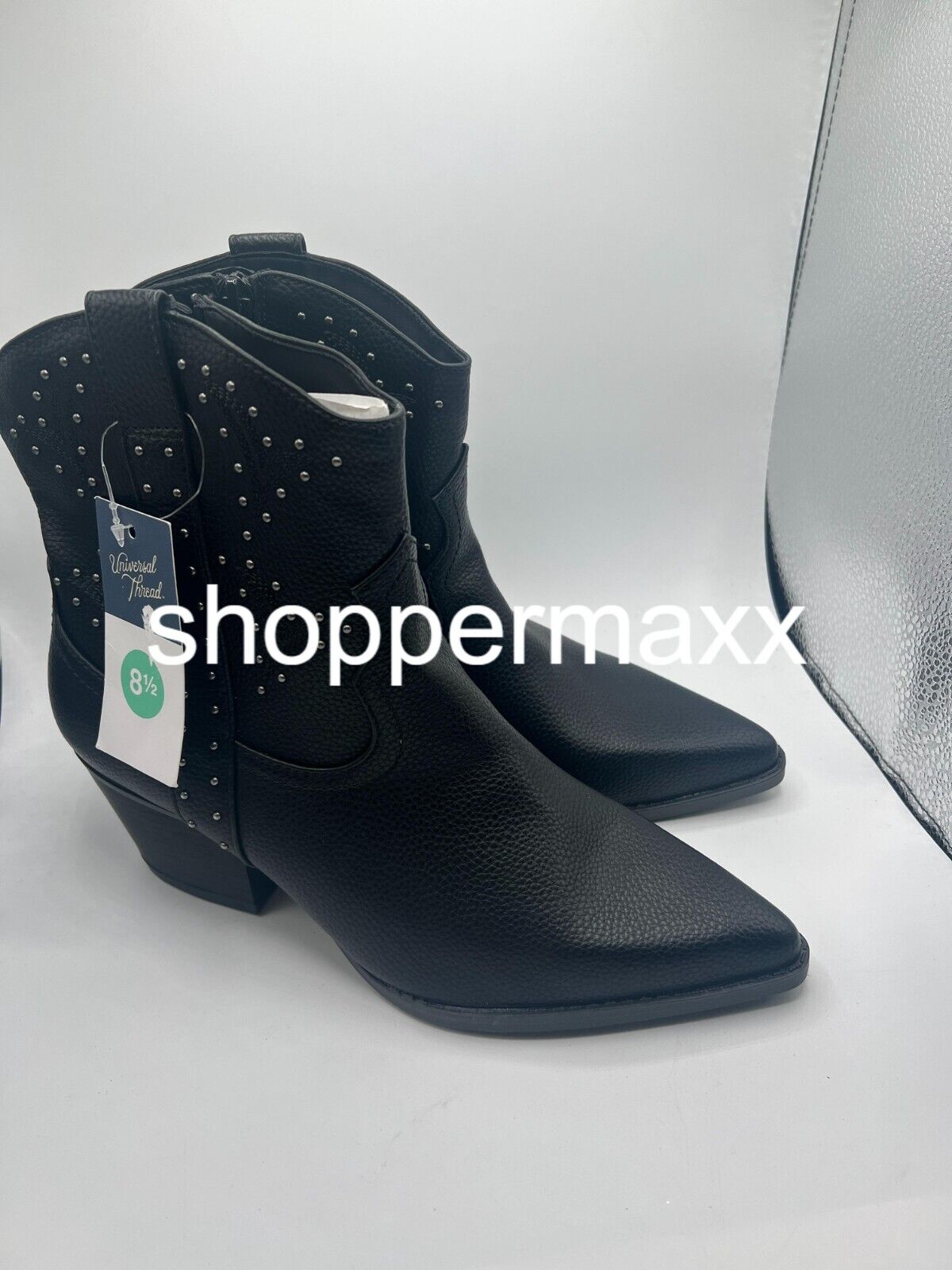 Women's Twyla Western Boots - Universal Thread, Black, Size 8.5