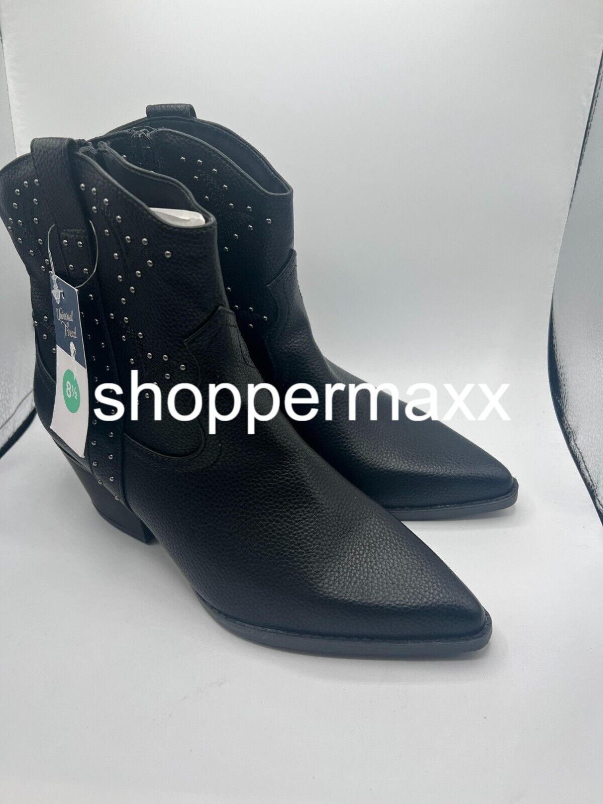 Women's Twyla Western Boots - Universal Thread, Black, Size 8.5