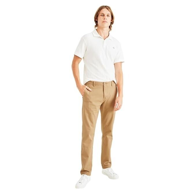Dockers Men's Slim Fit Smart 360 Flex Ultimate Chino Pants - British Khaki 31x30
