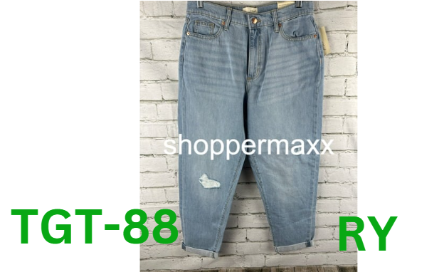 Women's Mid-Rise Boyfriend Jeans - Universal Thread, Light Wash, 8