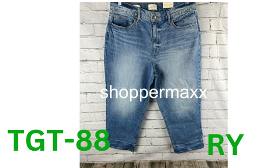 Women's Super-High Rise Vintage Straight Jeans-Universal Thread, Medium Wash, 18