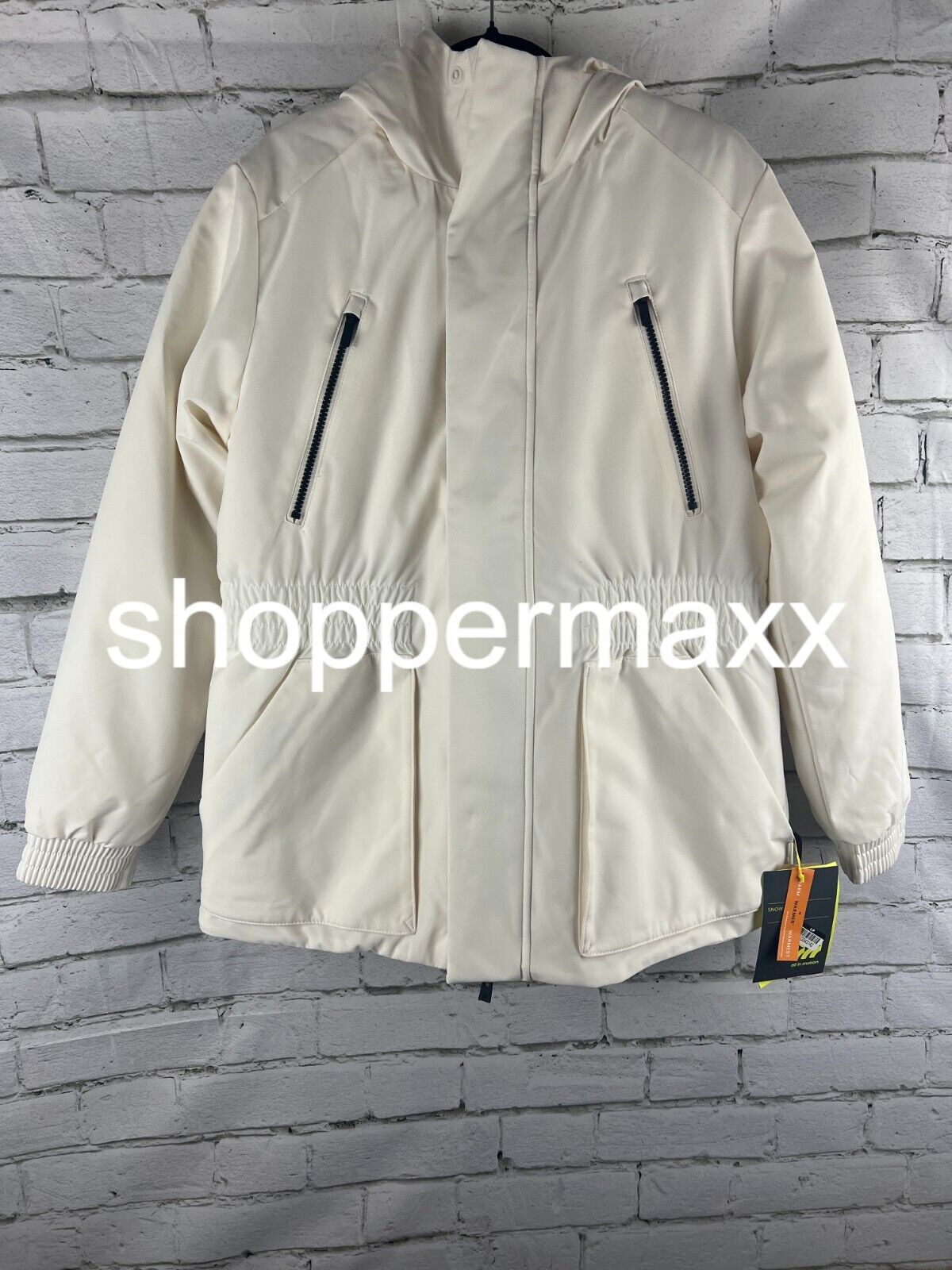 WOMEN'S SNOWSPORT JACKET - ALL IN MOTION, CREAM, MEDIUM