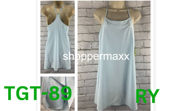 Women's Flex Strappy Exercise Dress - All in Motion, Light Blue, XXL