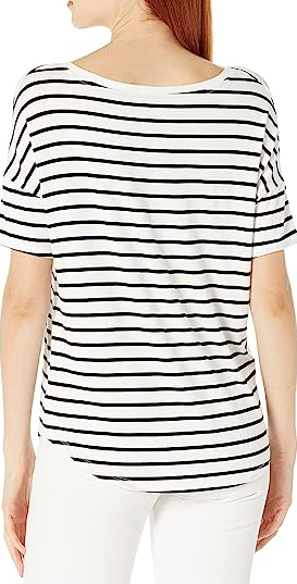 Daily Ritual Womens Relaxed-Fit Short-Sleeve Drop-Shoulder Scoopneck T-Shirt XXL
