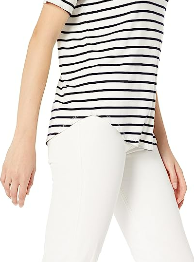Daily Ritual Womens Relaxed-Fit Short-Sleeve Drop-Shoulder Scoopneck T-Shirt XXL