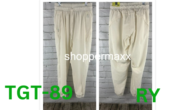 Women's Lined Woven Joggers - All in Motion, Cream, XS
