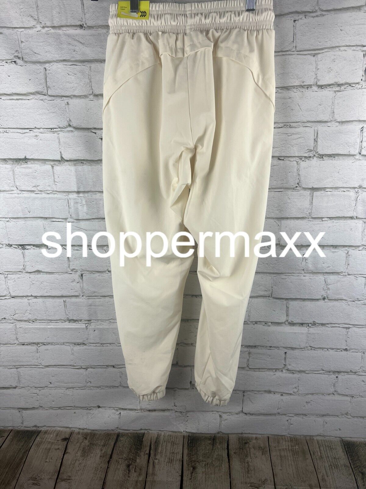 Women's Lined Woven Joggers - All in Motion, Cream, XS
