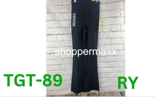 Women's Everyday Soft Ultra High-Rise Flare Leggings - All In Motion, BLACK, XS