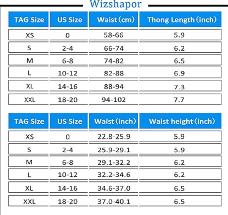 Wizshapor Women Tummy Control Thong Shaper Panty High Waist Shapewear, Beige, S