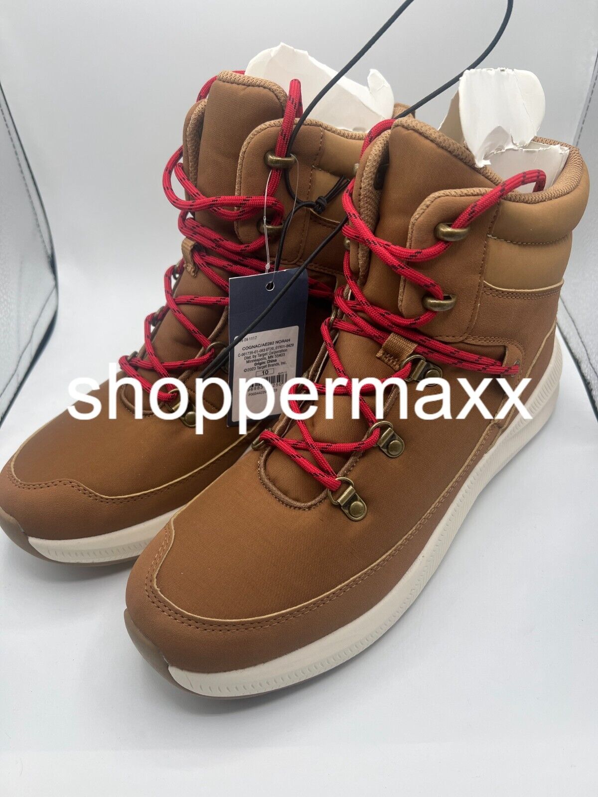 Women's Norah Winter Hiker Boots - Universal Thread, Cognac, 10