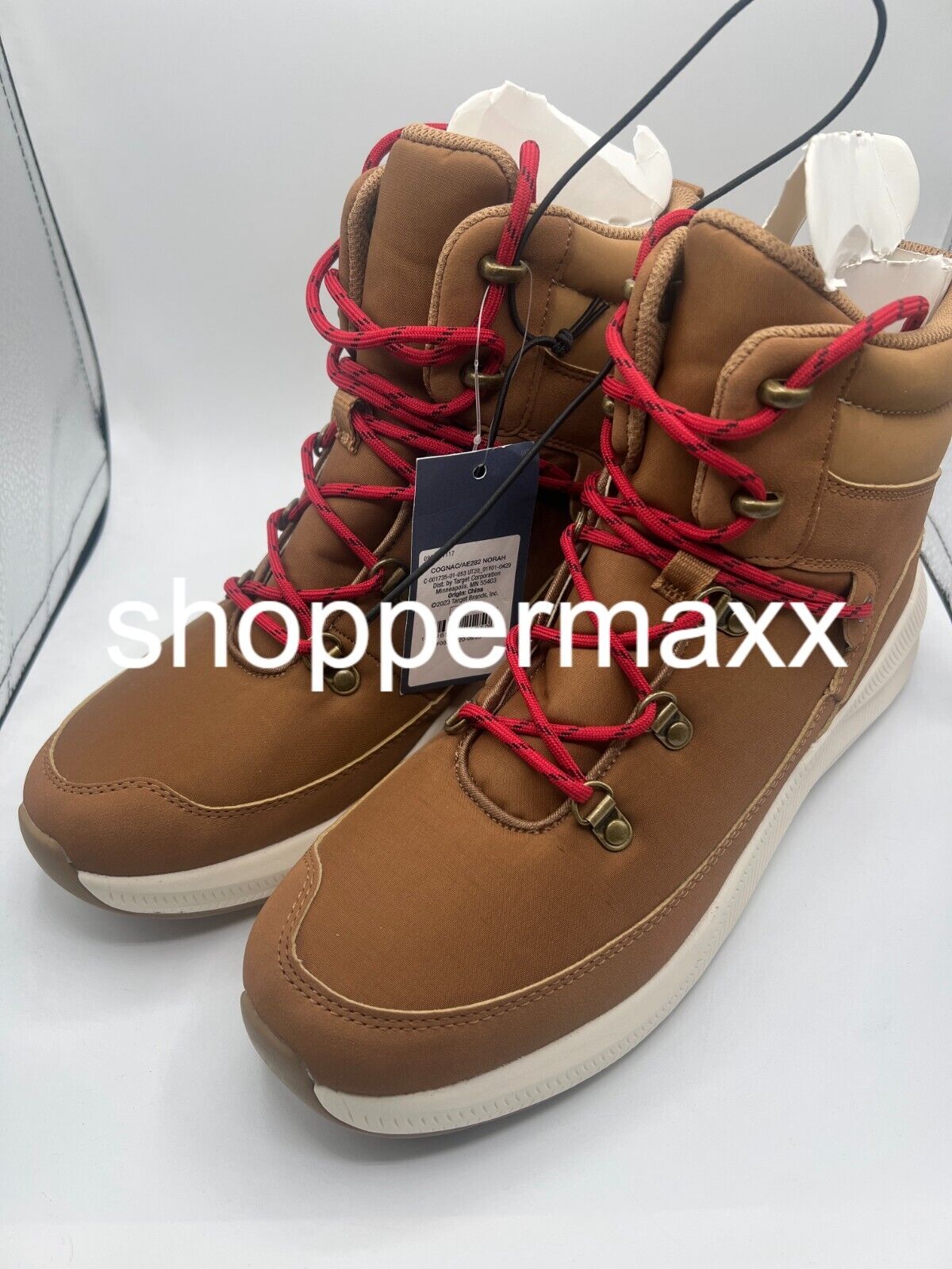Women's Norah Winter Hiker Boots - Universal Thread, Cognac, 10