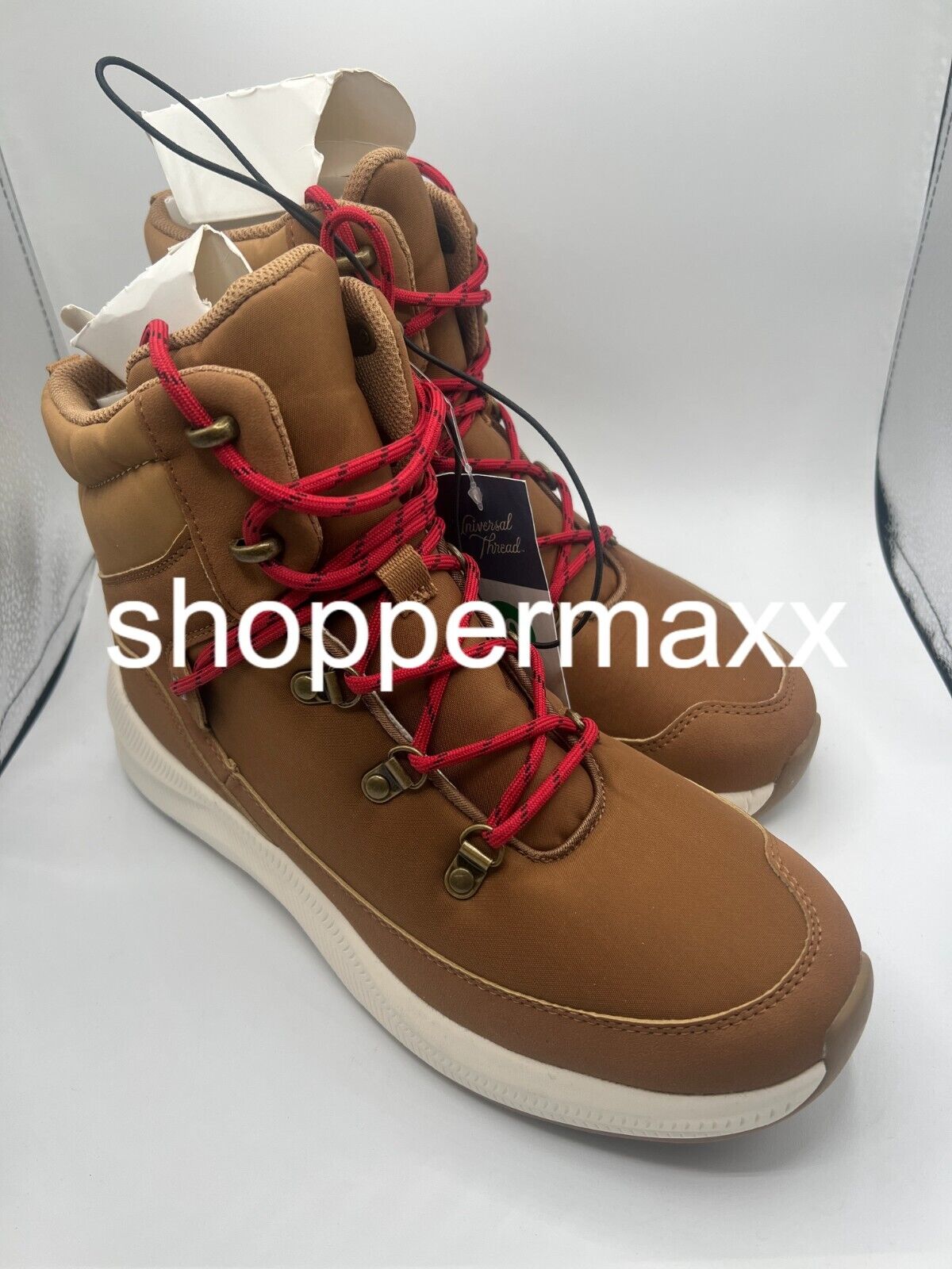 Women's Norah Winter Hiker Boots - Universal Thread, Cognac, 10