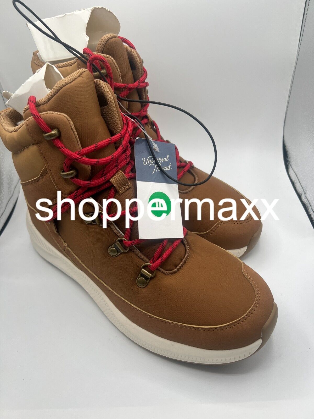 Women's Norah Winter Hiker Boots - Universal Thread, Cognac, 10