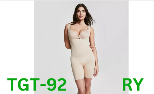 ASSETS by SPANX Women's Remarkable Results All-In-One Body Slimmer,Light Beige,M