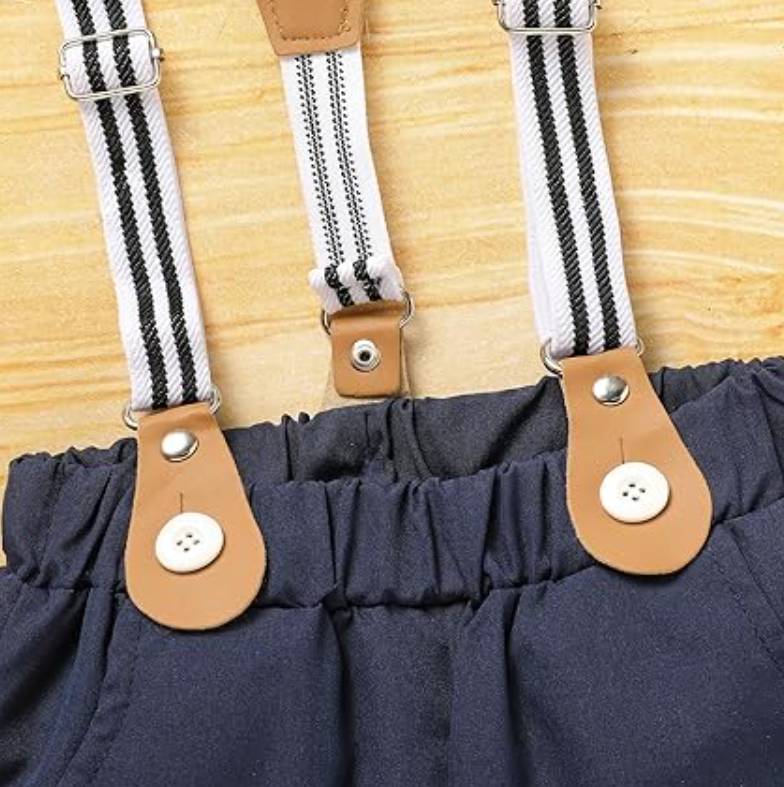 Baby 1st Birthday Outfits Boy Cake Smash Mr Onederful Gentleman Bowtie Romper 9M