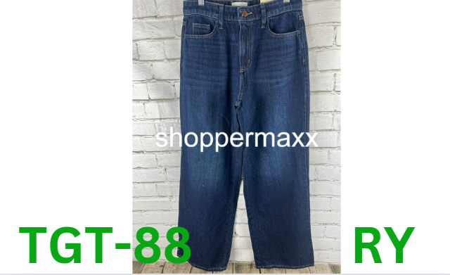 Women's High-Rise Wide Leg Jeans - Universal Thread, Dark Wash, 6