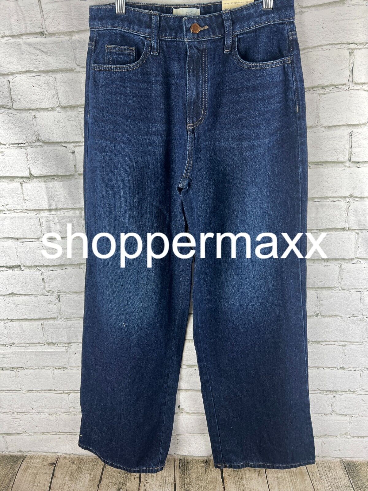 Women's High-Rise Wide Leg Jeans - Universal Thread, Dark Wash, 6