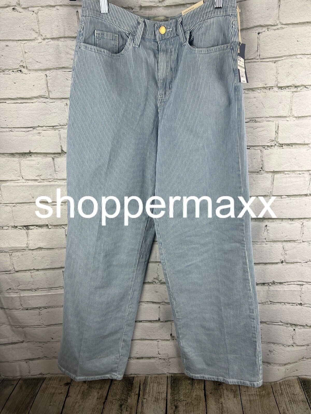 WOMEN'S HIGH-RISE WIDE LEG JEANS - UNIVERSAL THREAD, LIGHT BLUE, 6