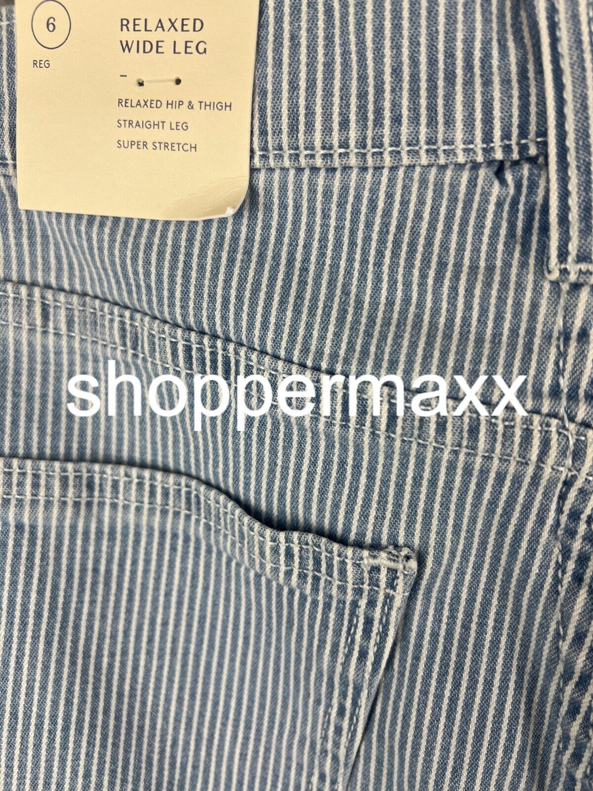 WOMEN'S HIGH-RISE WIDE LEG JEANS - UNIVERSAL THREAD, LIGHT BLUE, 6