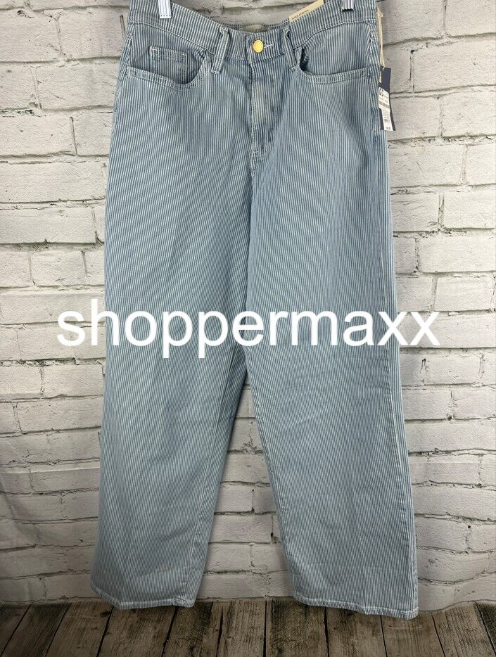 WOMEN'S HIGH-RISE WIDE LEG JEANS - UNIVERSAL THREAD, LIGHT BLUE, 6
