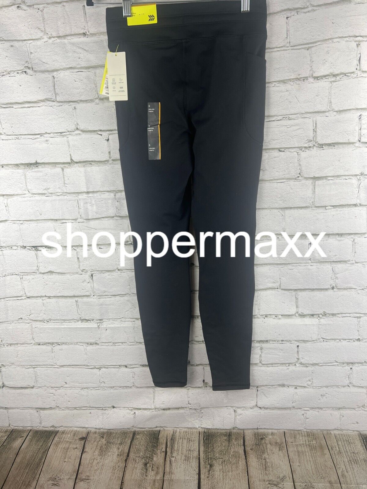 Women's Warm Simplicity Leggings - All in Motion, Black, Small