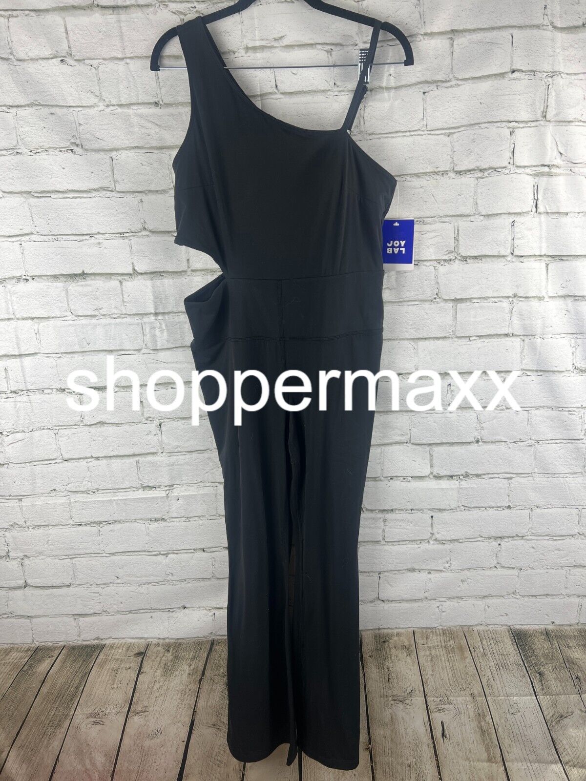 Women's Asymmetrical Flare Bodysuit - JoyLab, Black, XL
