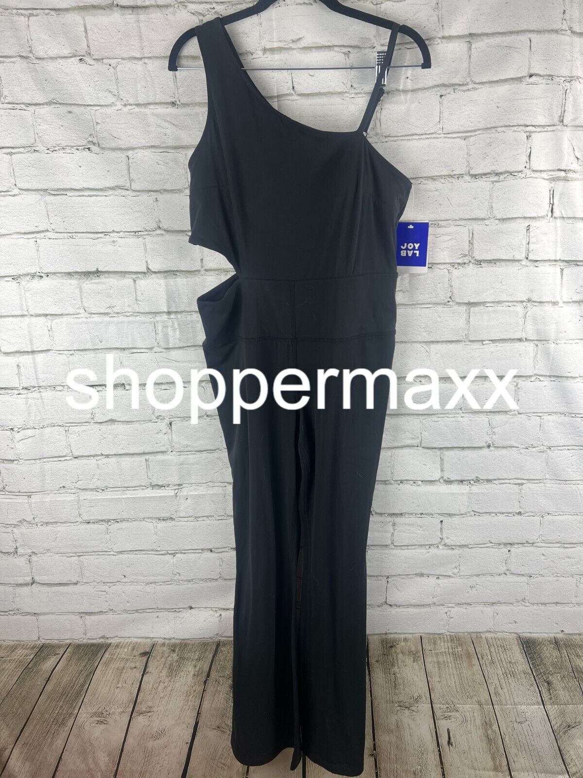 Women's Asymmetrical Flare Bodysuit - JoyLab, Black, XL