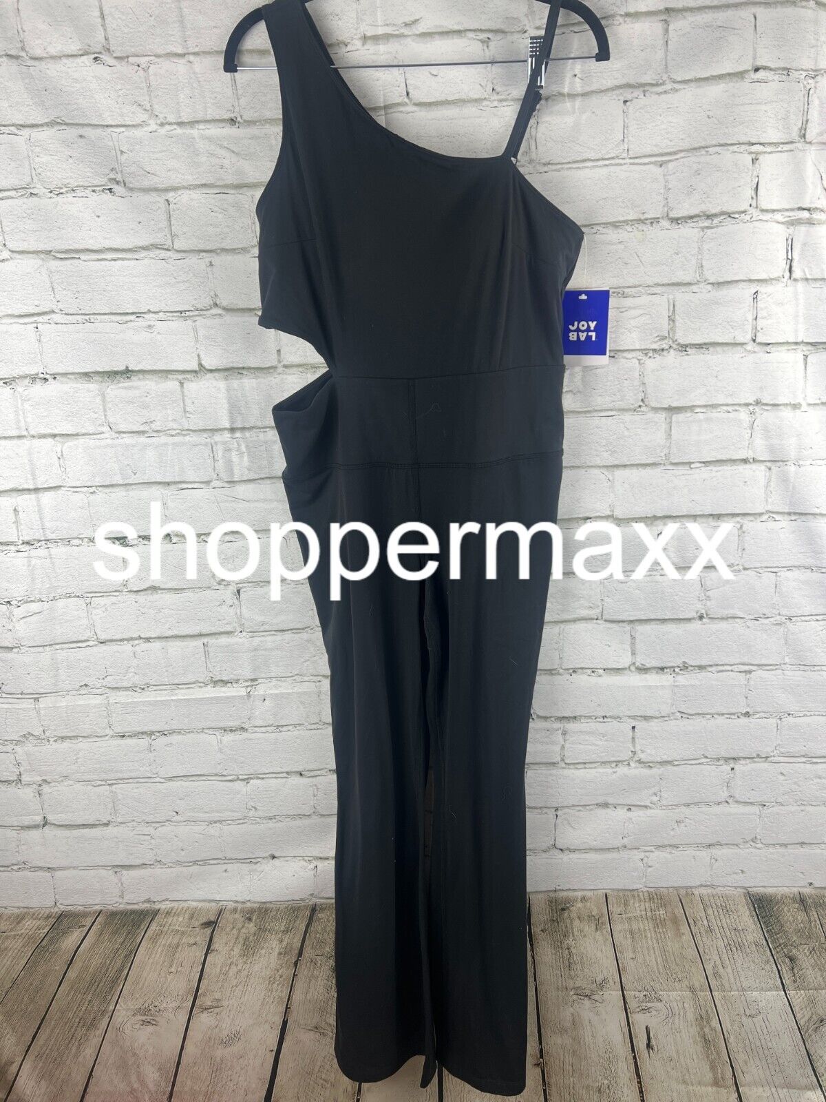 Women's Asymmetrical Flare Bodysuit - JoyLab, Black, XL