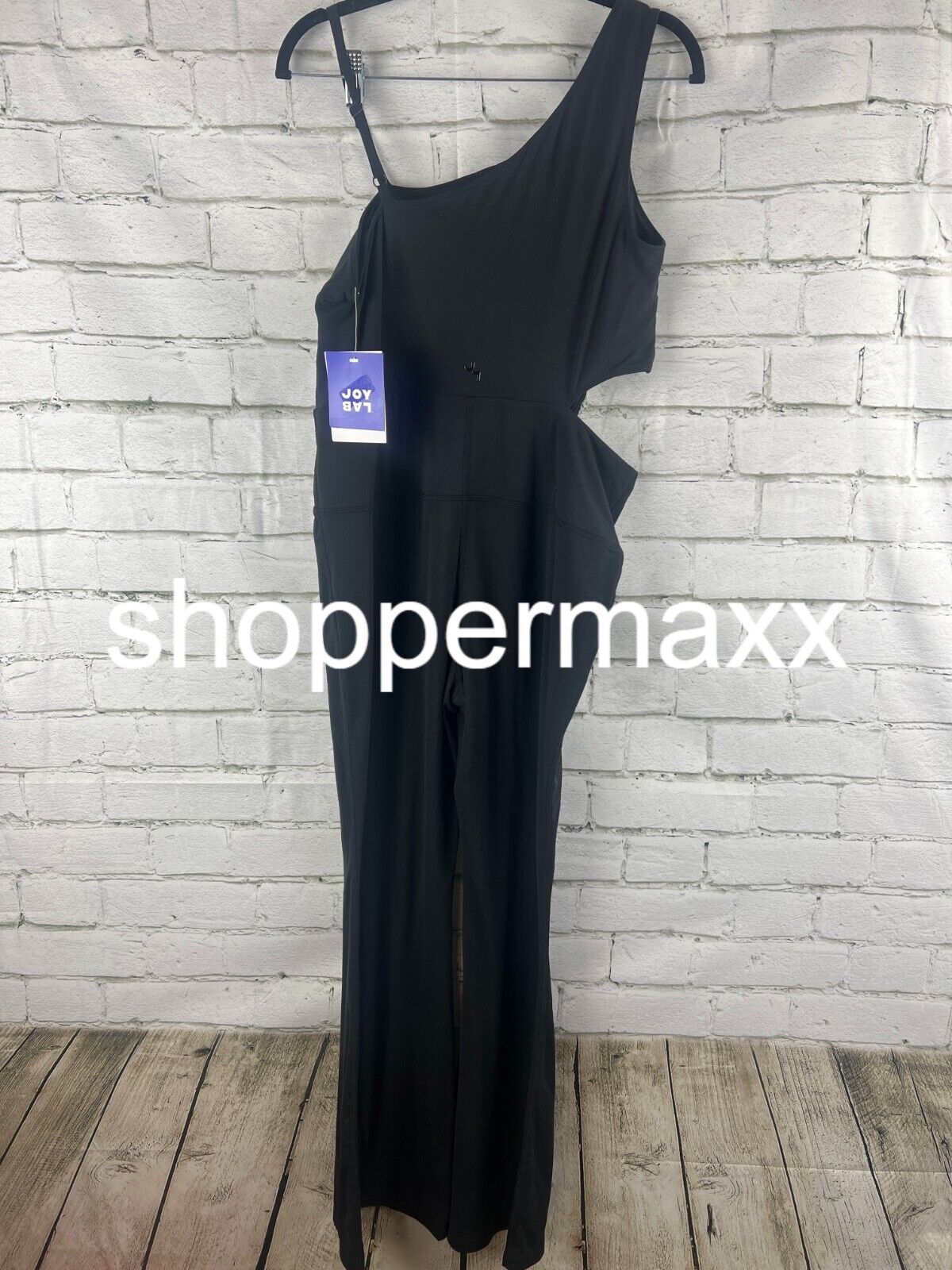 Women's Asymmetrical Flare Bodysuit - JoyLab, Black, XL