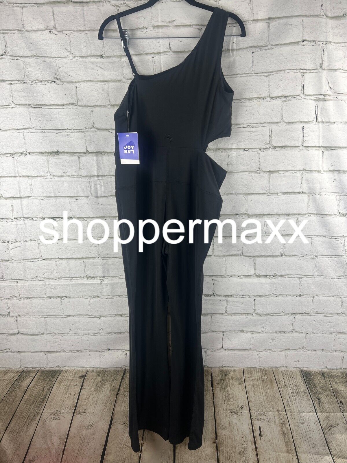 Women's Asymmetrical Flare Bodysuit - JoyLab, Black, XL