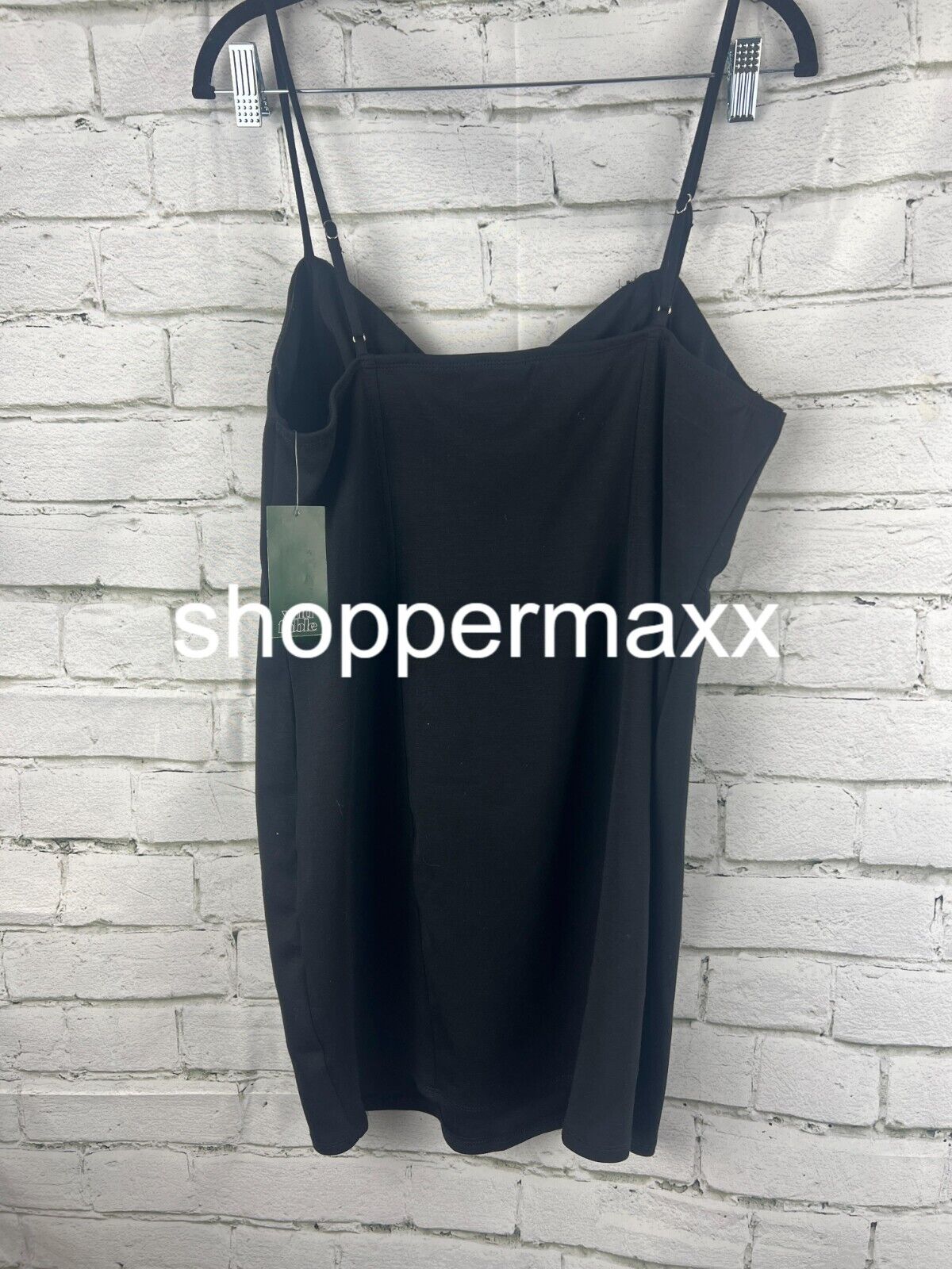 Women's Sleeveless Corset Mini Knit Bodycon Dress - Wild Fable, Black, X-Large