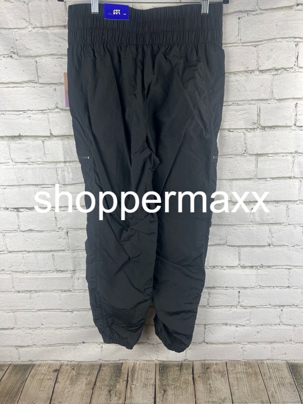 Women's High-Rise Cargo Joggers - JoyLab, Black, M