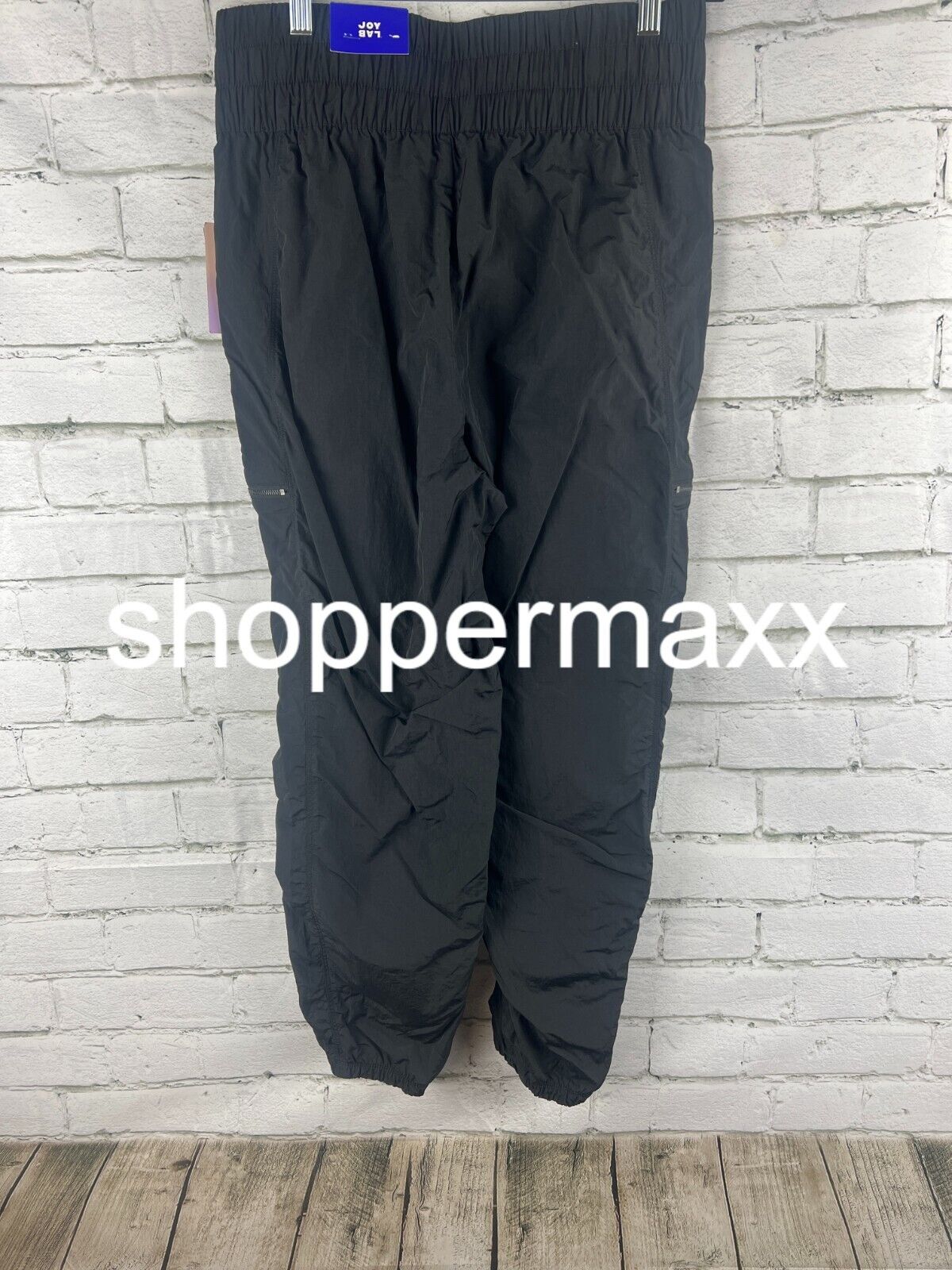 Women's High-Rise Cargo Joggers - JoyLab, Black, M