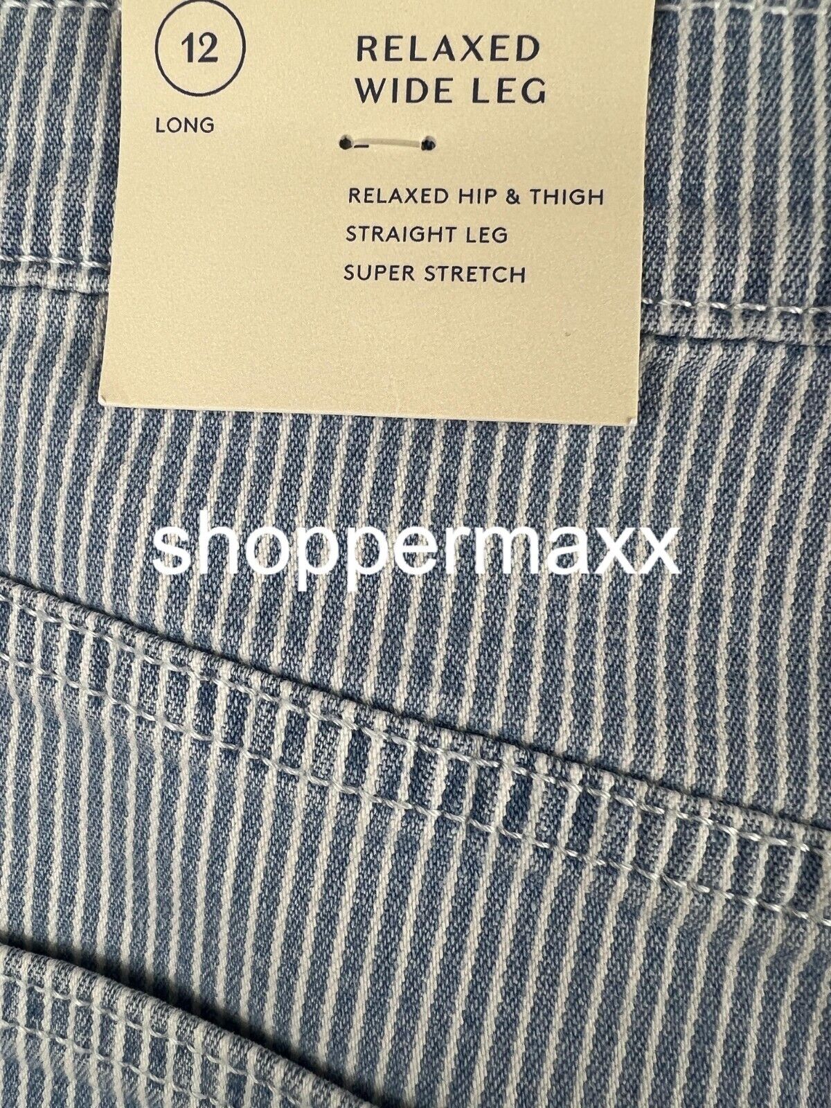 Women's High-Rise Wide Leg Jeans - Universal Thread, Light Blue, Size 12 Long