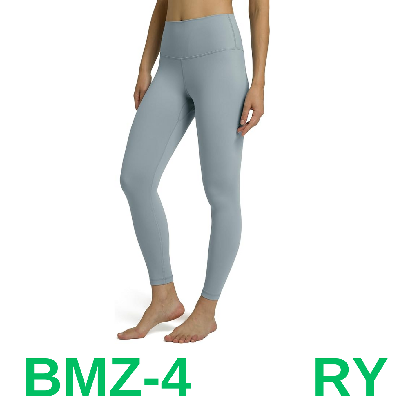 Colorfulkoala Women's Dreamlux High Waisted Workout Leggings 28, Faded Denim, S