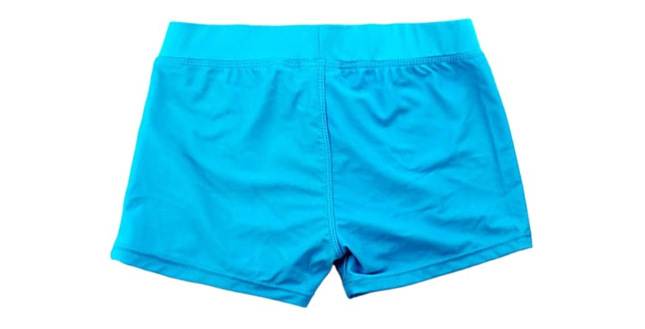 Aivtalk Boys Swim Trunks Bathing Suits Kids Swimwear Swimsuit, Blue/Green, 6-7