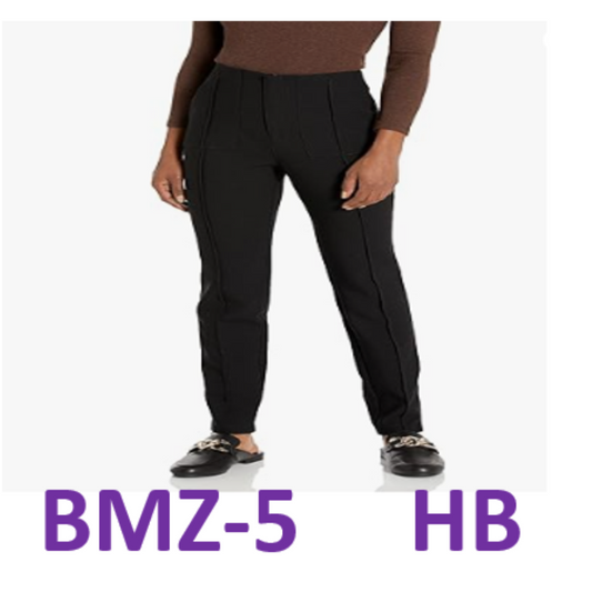 Cinq Ã Sept Women's Triv Pants, Cotton Zipper Pants, Black, Size 8 US