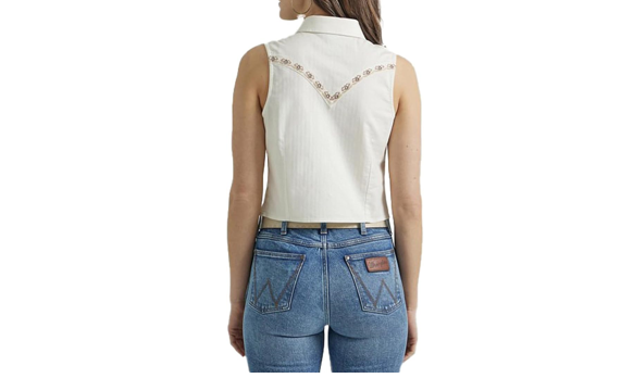 Wrangler Women's Retro Vintage Shir,t Multi, S