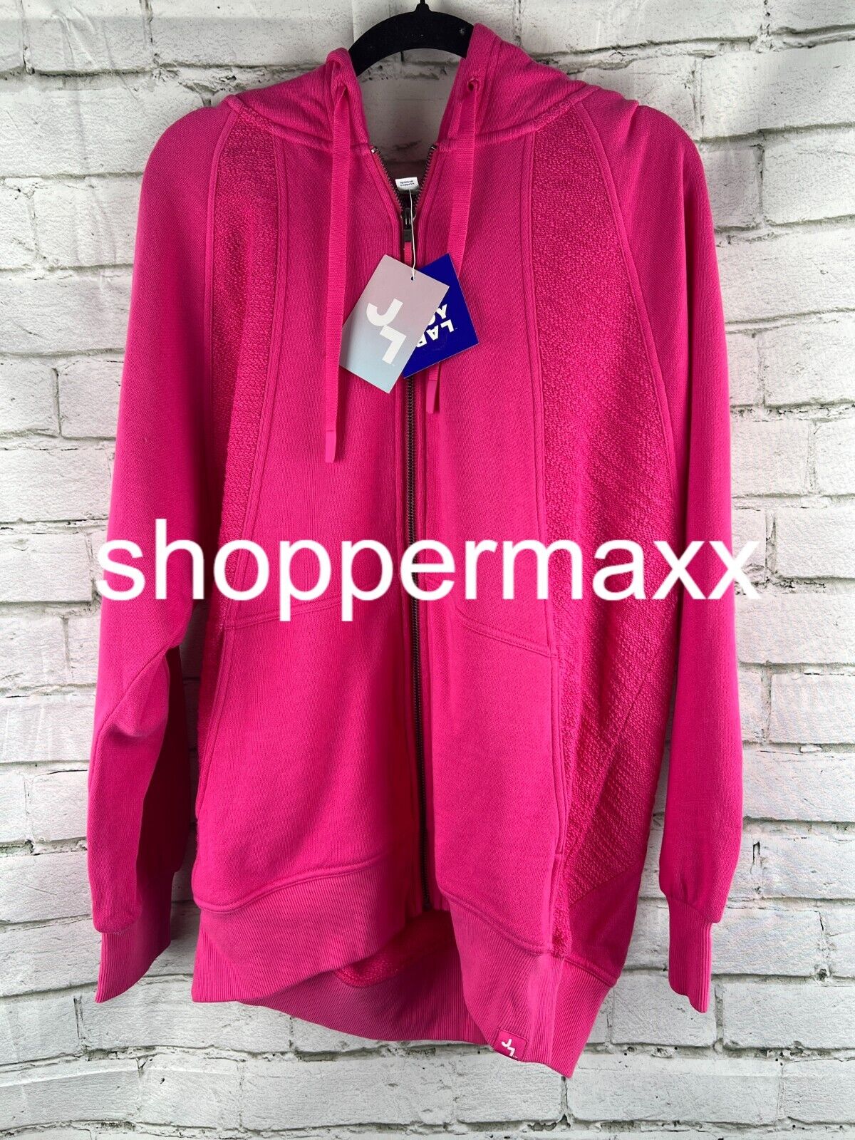 Women's Full Zip Hoodie - JoyLab, Pink, XS